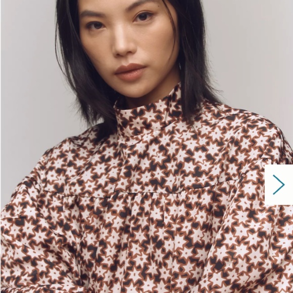 BY ANTHROPOLOGIE 3/4-Sleeve Mock-Neck Swing Mini Dress - Size XL - Picture 2 of 16